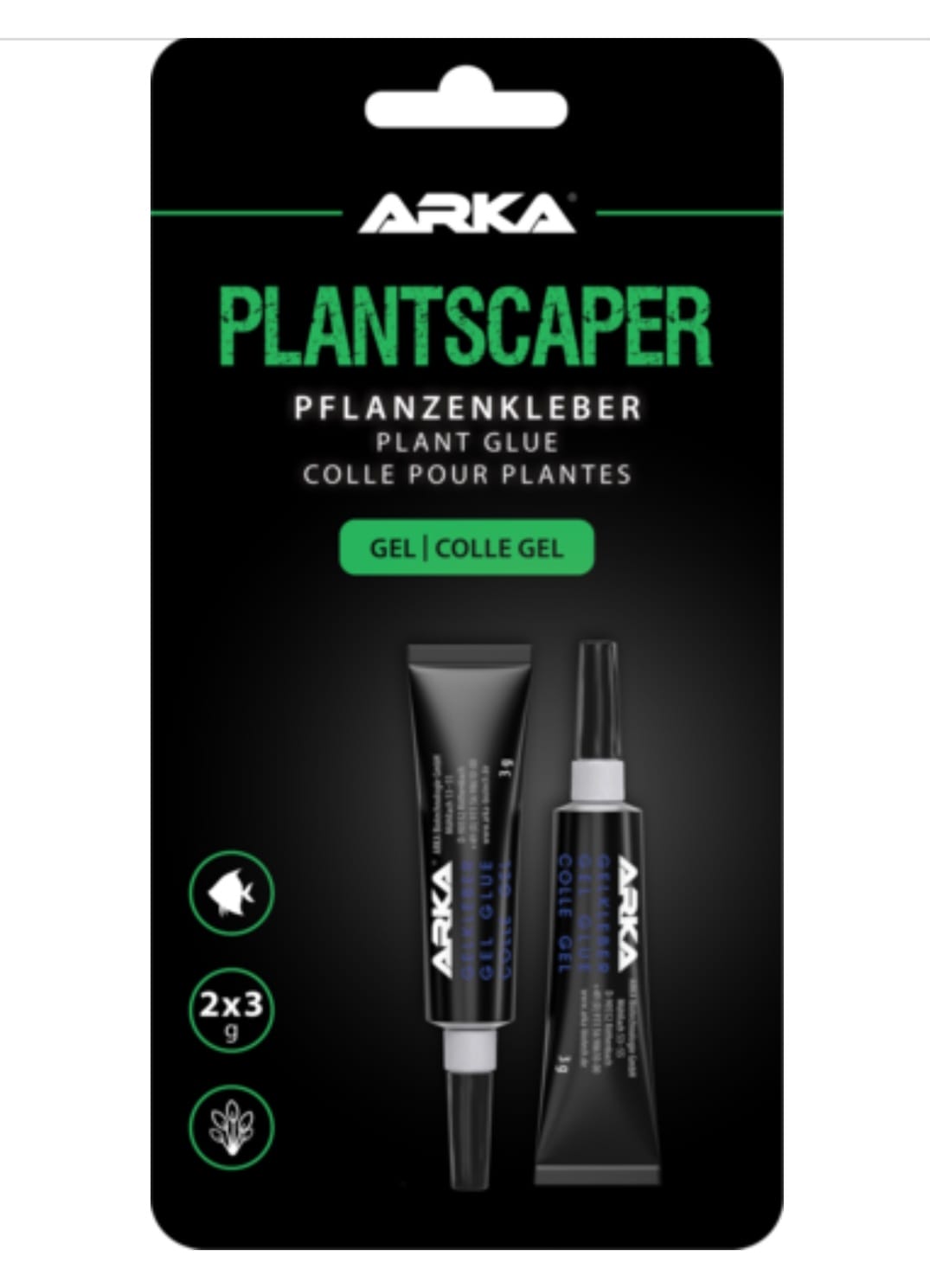 2er Packung Gel Pflanzenkleber 3g 2er Packung Gel Pflanzenkleber 3g – Bild 1