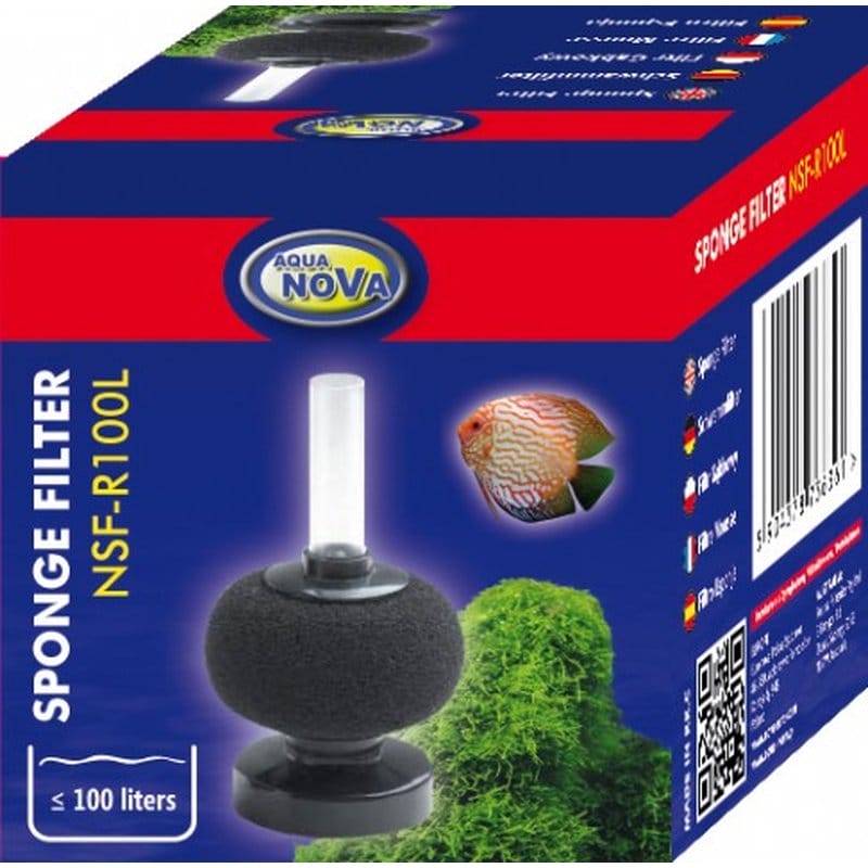 Aqua Nova Bio-Schwammfilter rund NSF-R100L Aqua Nova Bio-Schwammfilter rund NSF-R100L – Bild 1