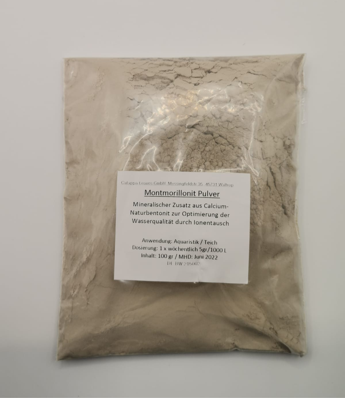 Bentonit Montmorillonit Pulver 100g Bentonit Montmorillonit Pulver 100g – Bild 1